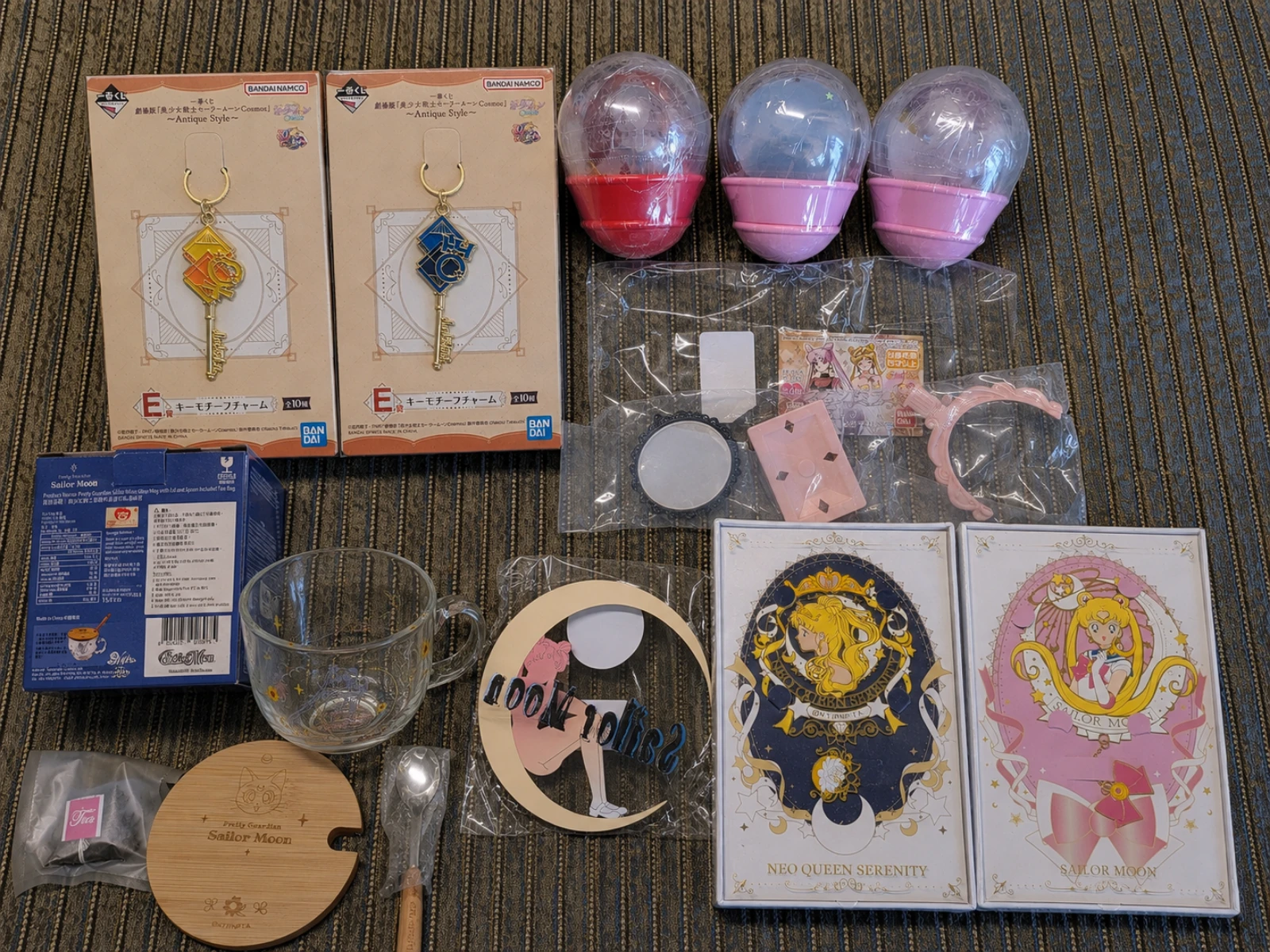 Lote artículos colección Sailor Moon (A)